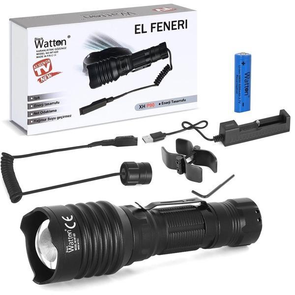 Tg-10 Şarjlı Profesyonel Av Feneri  Wt-620 - Image 1