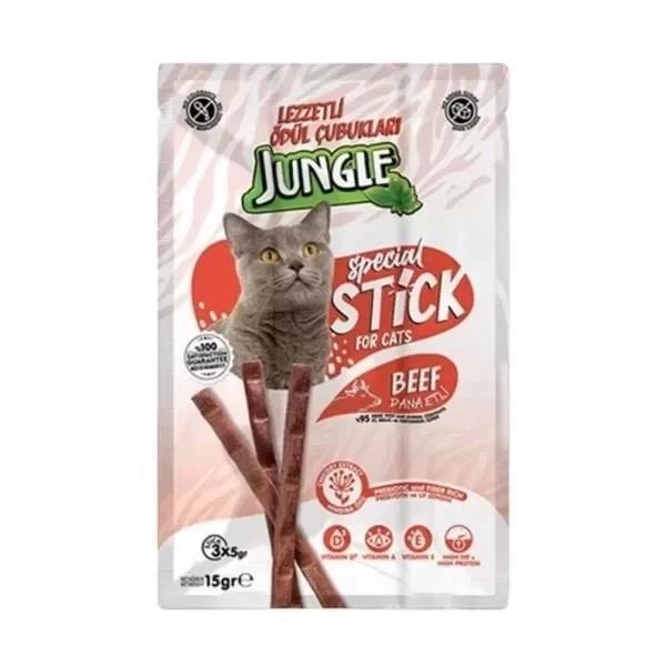 Jungle Dana Etli Stick Kedi Ödülü 3 Adet 5 Gr - Image 1