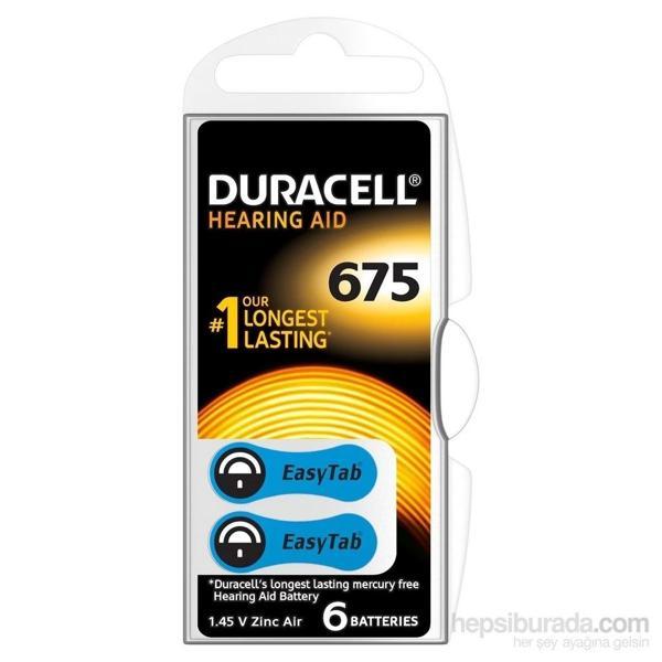Duracell 675 Numara 6 Lı İşitme Cihazı Pili - Image 1