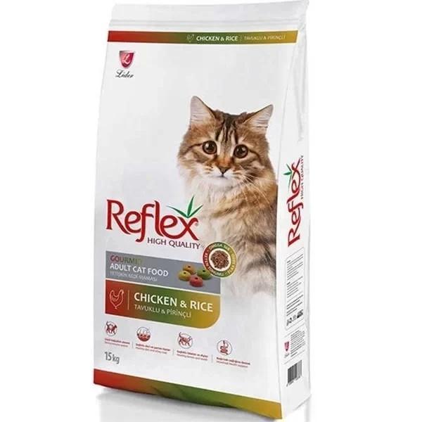 Reflex Adult Renkli Taneli Tavuklu Yetişkin Kedi Maması 15 Kg - Image 1
