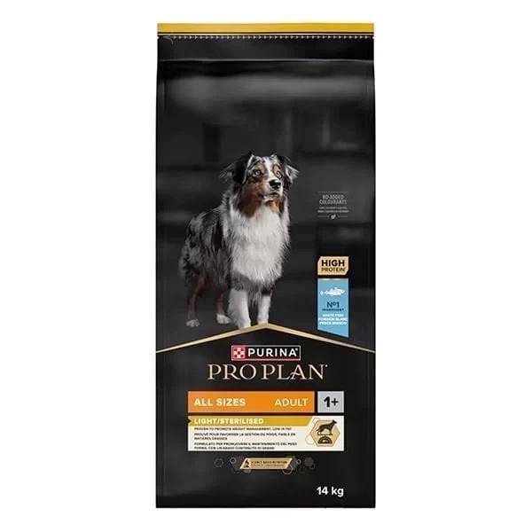 Pro Plan Light Sterilised Beyaz Balıklı Kısırlaştırılmış Yetişkin Köpek Maması 14 Kg - Image 1