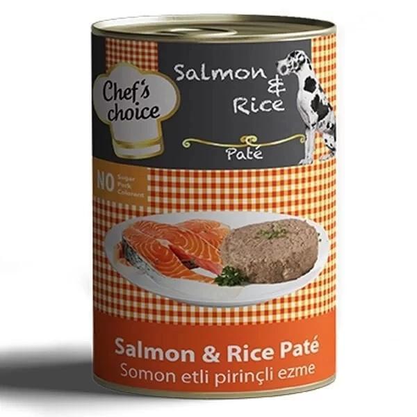 Chefs Choice Kıyılmış Somonlu Yetişkin Köpek Konservesi 400 Gr - Image 1