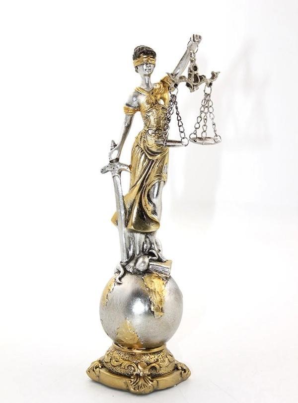 Polyester Adalet Figürü  Alı2895 - Image 1