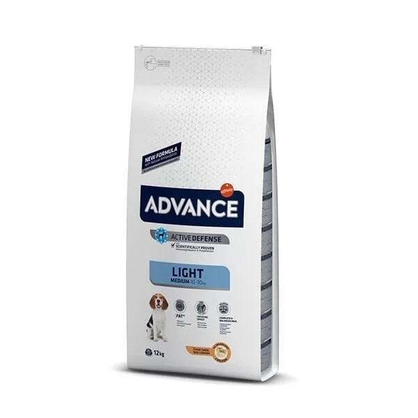 Advance Light Medium Tavuklu Orta Irk Diyet Köpek Maması 12 Kg - Image 1