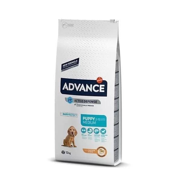 Advance Puppy Medium Tavuklu Orta Irk Yavru Köpek Maması 12 Kg - Image 1