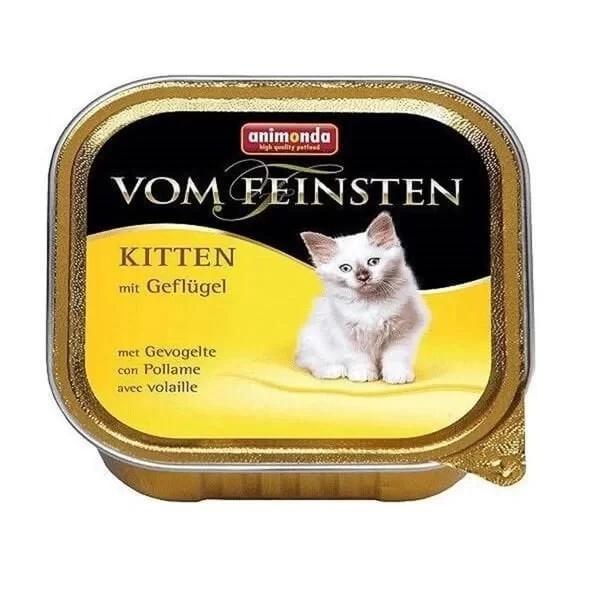Animonda Vom Feinsten Kümes Hayvanlı Yavru Konserve Kedi Maması 100 Gr - Image 1