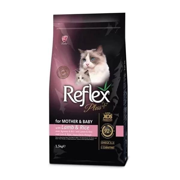 Reflex Plus Mother&Baby Kuzu ve Pirinçli Yavru Kedi Maması 1.5 Kg - Image 1