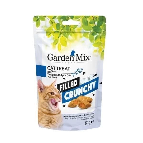 Garden Mix Ton Balıklı İçi Dolgulu Kedi Ödül Maması 60 Gr - Image 1