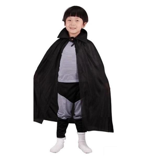 Siyah Renk Yakalı Çocuk Pelerin 90 Cm - Image 1