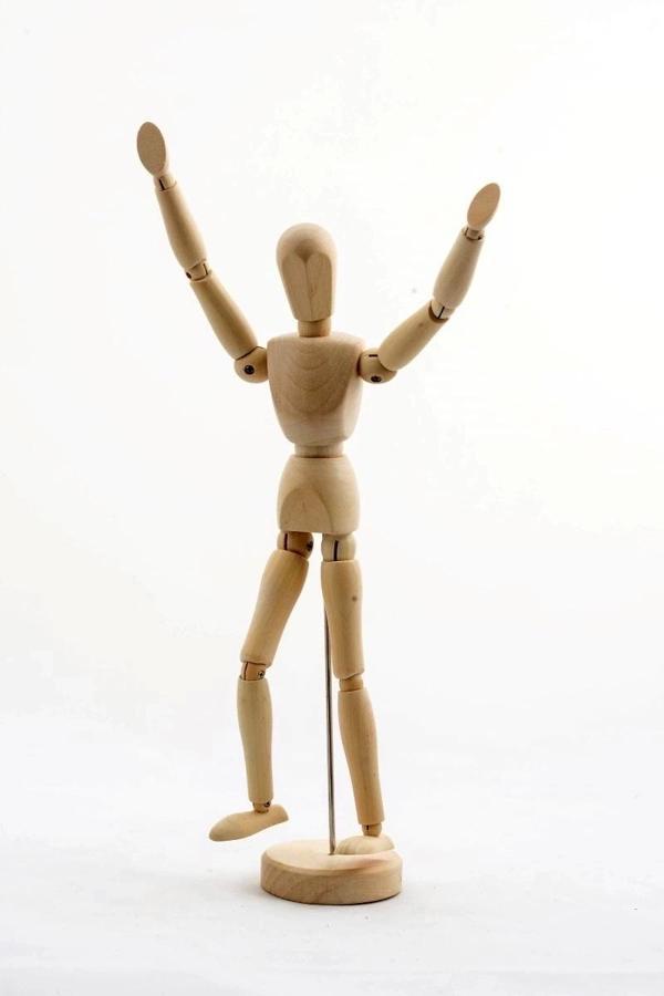 Eskiz Manken Ahşap 30 Cm - Image 1