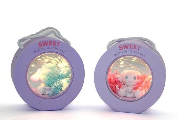 Polyester Hello Kitty Cinnamoroll Masa Üstü Lamba Alk1619 - Image 1