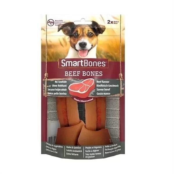 Smart Bones Sığır Etli Düğüm Kemik Köpek Ödül Maması M 158 Gr - Image 1