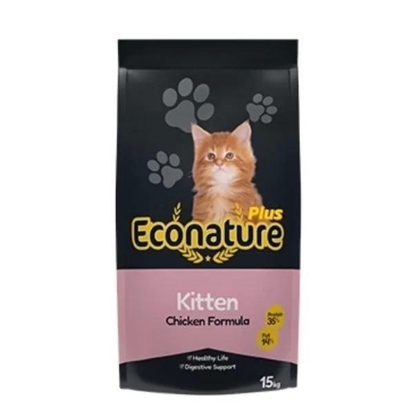Econature Plus Tavuklu Yavru Kedi Maması 15 Kg - Image 1