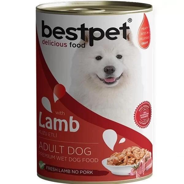 Bestpet Kuzulu Gravy Yetişkin Köpek Konservesi 400 Gr - Image 1