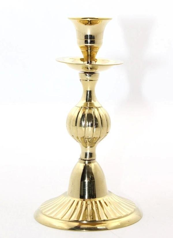 Tekli Pirinç Şamdan 4910 - Image 1