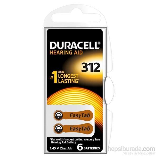 Duracell 312 Numara 6 Lı İşitme Cihazı Pili - Image 1