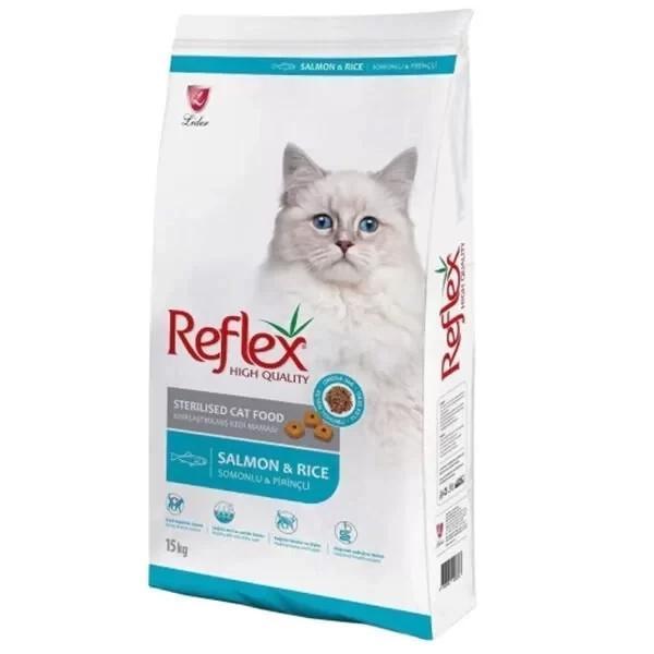 Reflex Sterilised Somon Balıklı Kısırlaştırılmış Kedi Maması 15 Kg - Image 1