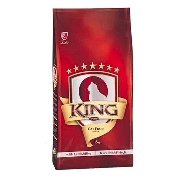 King Etli Yetişkin Kedi Maması 15 Kg - Image 1
