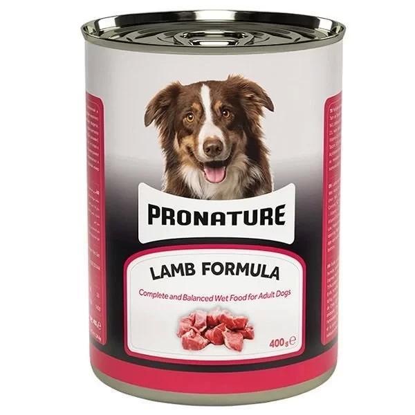 Pronature Kuzu Etli Parça Etli Yetişkin Köpek Konservesi 400 Gr - Image 1