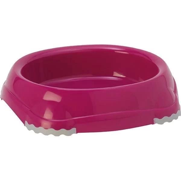 Moderna Smart Plastik Kedi ve Köpek Mama ve Su Kabı Fuşya 210 Ml - Image 1