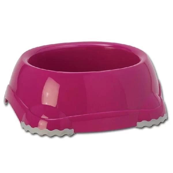 Moderna Smart Plastik Kedi ve Köpek Mama ve Su Kabı Fuşya 315 Ml - Image 1