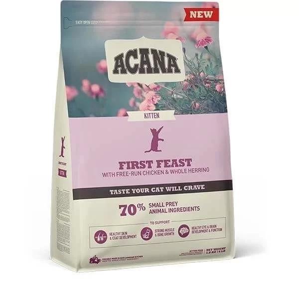 Acana Kitten First Feast Tavuklu ve Ringa Balıklı Yavru Kedi Maması 1.8 Kg - Image 1