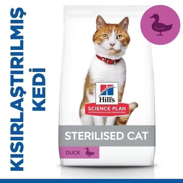 Hills Young Sterilised Ördekli Kısırlaştırılmış Kedi Maması 1.5 Kg - Image 1