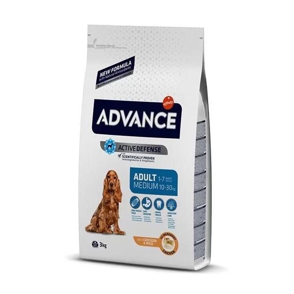 Advance Adult Medium Tavuklu Orta Irk Yetişkin Köpek Maması 3 Kg - Image 1