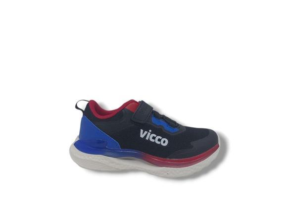 Vicco Yancy Çocuk Siyah - Saks Mavi Spor Ayakkabı - Image 1