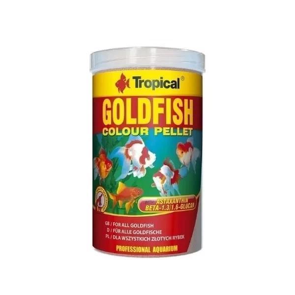 Tropical Goldfish Colour Pellet Japon Balıkları için Renklendirici Granül Balık Yemi Small 250 Ml 11 - Image 1