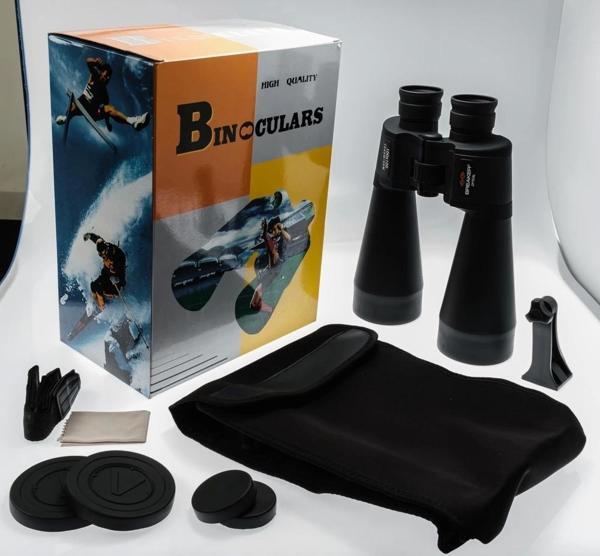 Çift Gözden Ayarlı Mavı Mercekli Süper Dürbün Breaker 100x100 El Dürbünü - Image 1