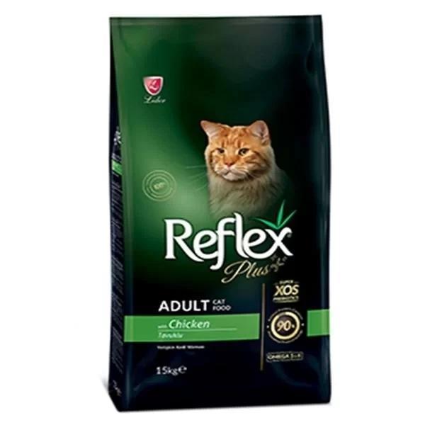 Reflex Plus Adult Tavuklu Yetişkin Kedi Maması 15 Kg - Image 1