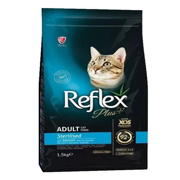 Reflex Plus Adult Somonlu Kısırlaştırılmış Kedi Maması 1.5 Kg - Image 1