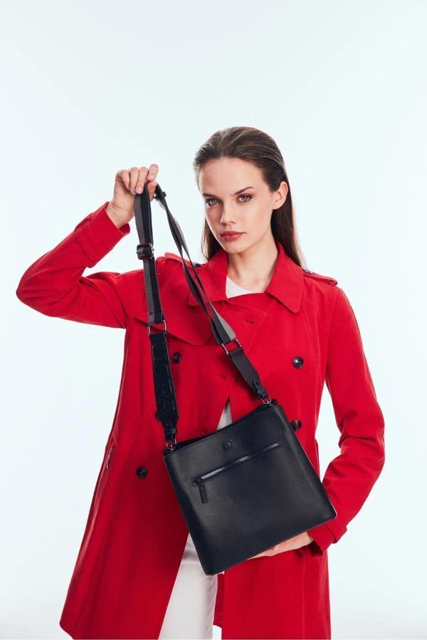 U.S.Polo Kadın Çapraz Çanta US24541 U.S. POLO ASSN. USPA LADIES BAG BLACK - Image 1