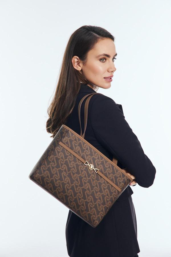 U.S.Polo Kadın Omuz Çantası US24500 U.S. POLO ASSN. USPA LADIES BAG 00003 Brown - Image 1