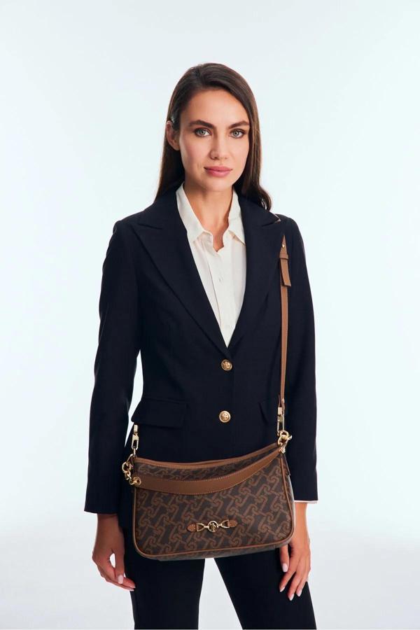 U.S.Polo Kadın Çapraz Çanta US24507 U.S. POLO ASSN. USPA LADIES BAG BROWN - Image 1