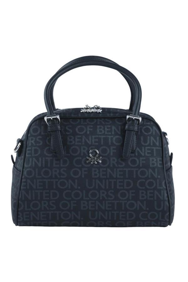 Bennetton Kadın El Çantası BNT_1296 Benetton Siyah - Image 1