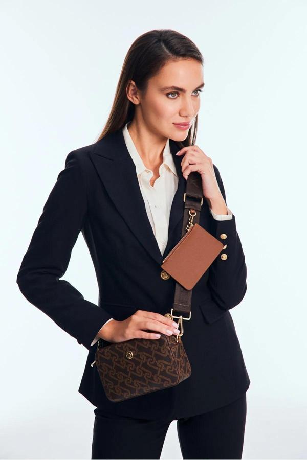 U.S.Polo Kadın Çapraz Çanta US24526 U.S. POLO ASSN. USPA LADIES BAG BROWN - Image 1
