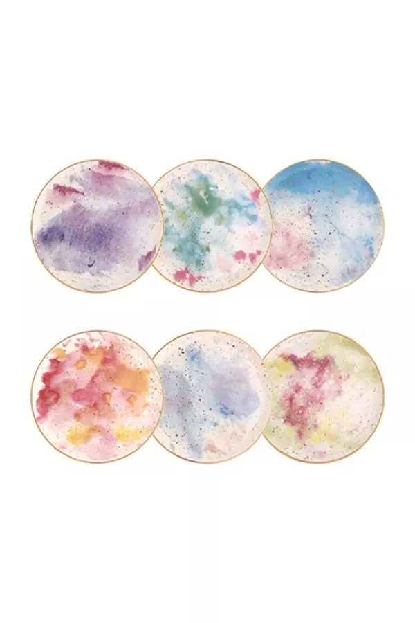 Porland Cosmos 6'Lı Düz Tabak 24 Cm - Image 1