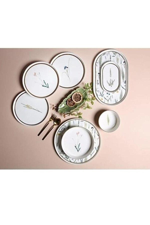 Porland Botanical 27 Parça 6 Kişilik Yemek Takımıı - Image 1