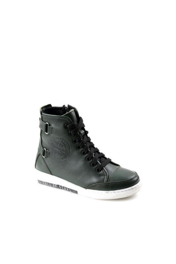 Diego Carlotti 02324 Kız Çocuk Deri Termal Bot  - Image 1