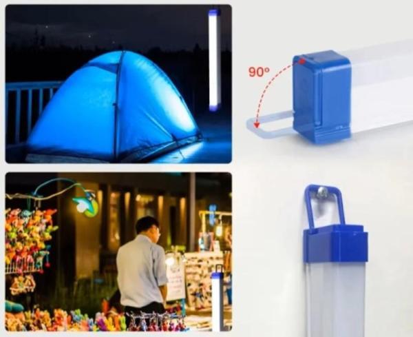 USB Şarjlı LED Aydınlatma Işıldak 3 Farklı Işık Modu - Image 1