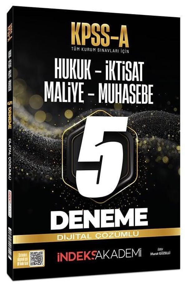 İndeks Akademi 2026 KPSS A Grubu 5 Deneme Çözümlü - Murat Güzelli İndeks Akademi Yayıncılık - İndeks Akademi Yayıncılık - Image 1