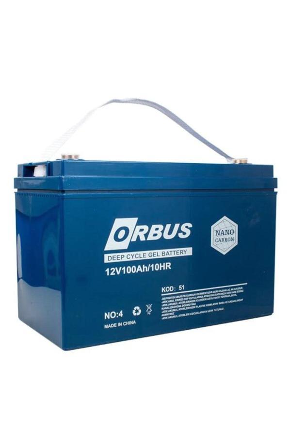 Orbus 12V 100Ah Jel Solar Akü - Image 1