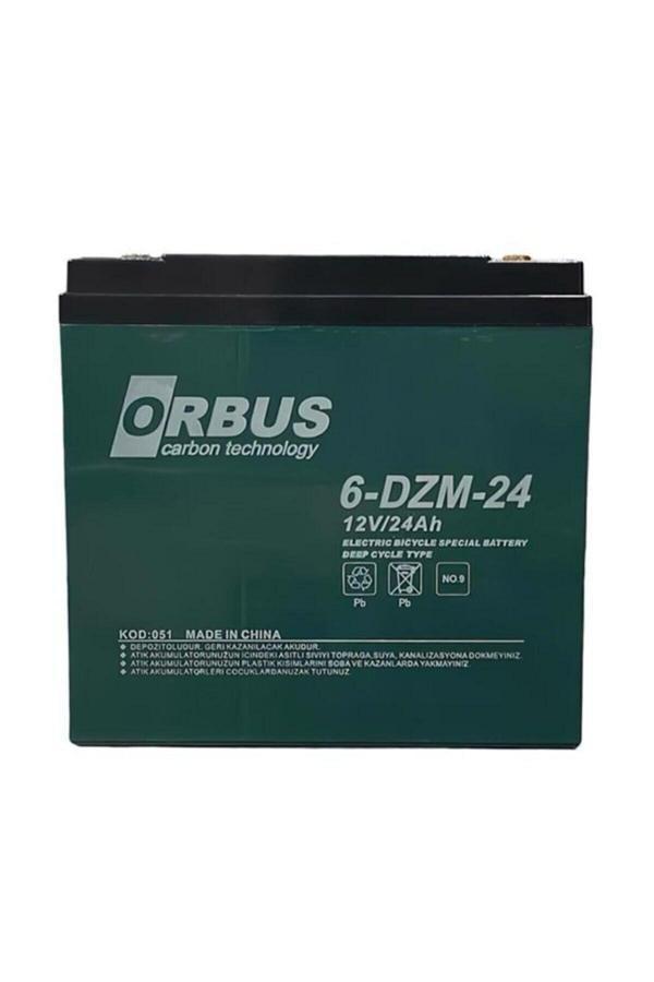 Orbus 12V 24 Ah Elektirkli Bisiklet Aküsü - Image 1