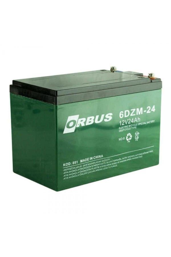 Orbus 12V24Ah Elektrikli Bisiklet Aküsü - Image 1