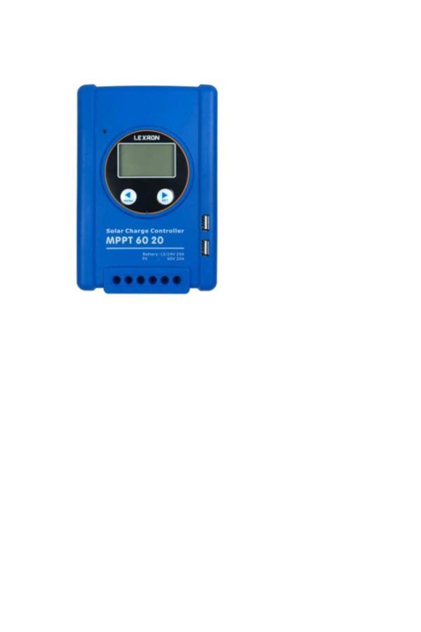 Lexron Grafen Enerji Mppt 20 A Amper 12/24 V Volt Şarj Kontrol Cihazı Regülatörü 427896095 - Image 1