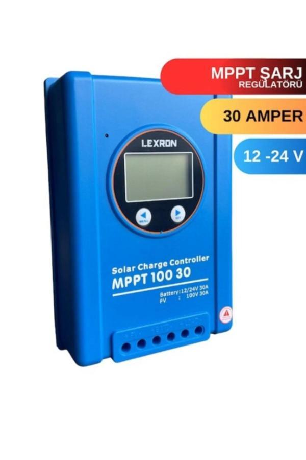 Lexron 30A Mppt Şarj Kontrol Cihazı - Image 1