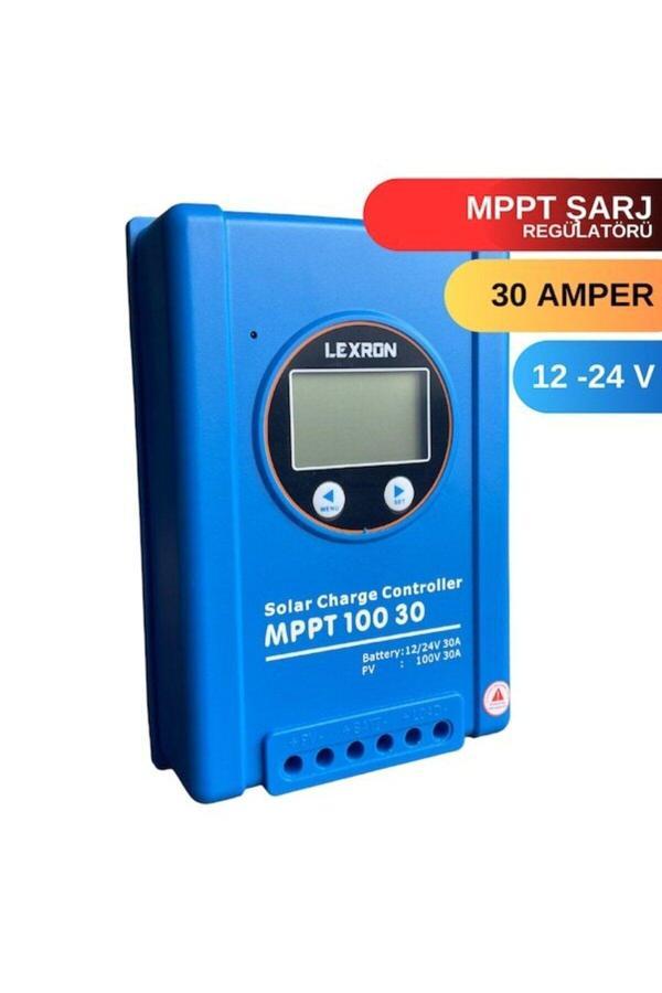 Lexron Mppt 30 A Amper 12 / 24 V Volt Şarj Kontrol Cihazı Regülatörü - Image 1