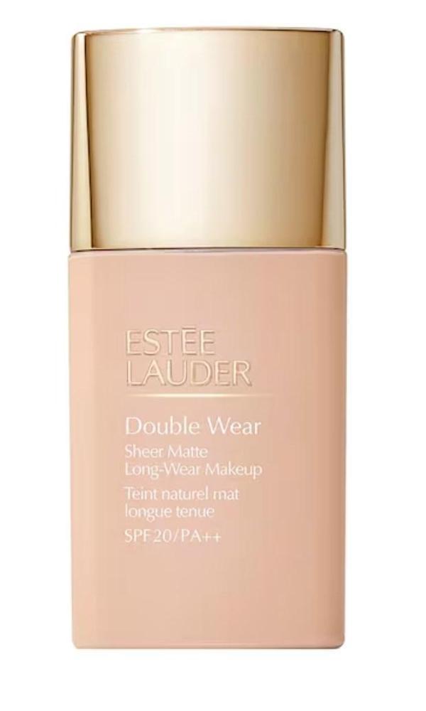 Estee Lauder Double Wear - Mat Bitişli Uzun Süre Kalıcı Fondöten SPF 20 1C1 Cool Bone - Image 1